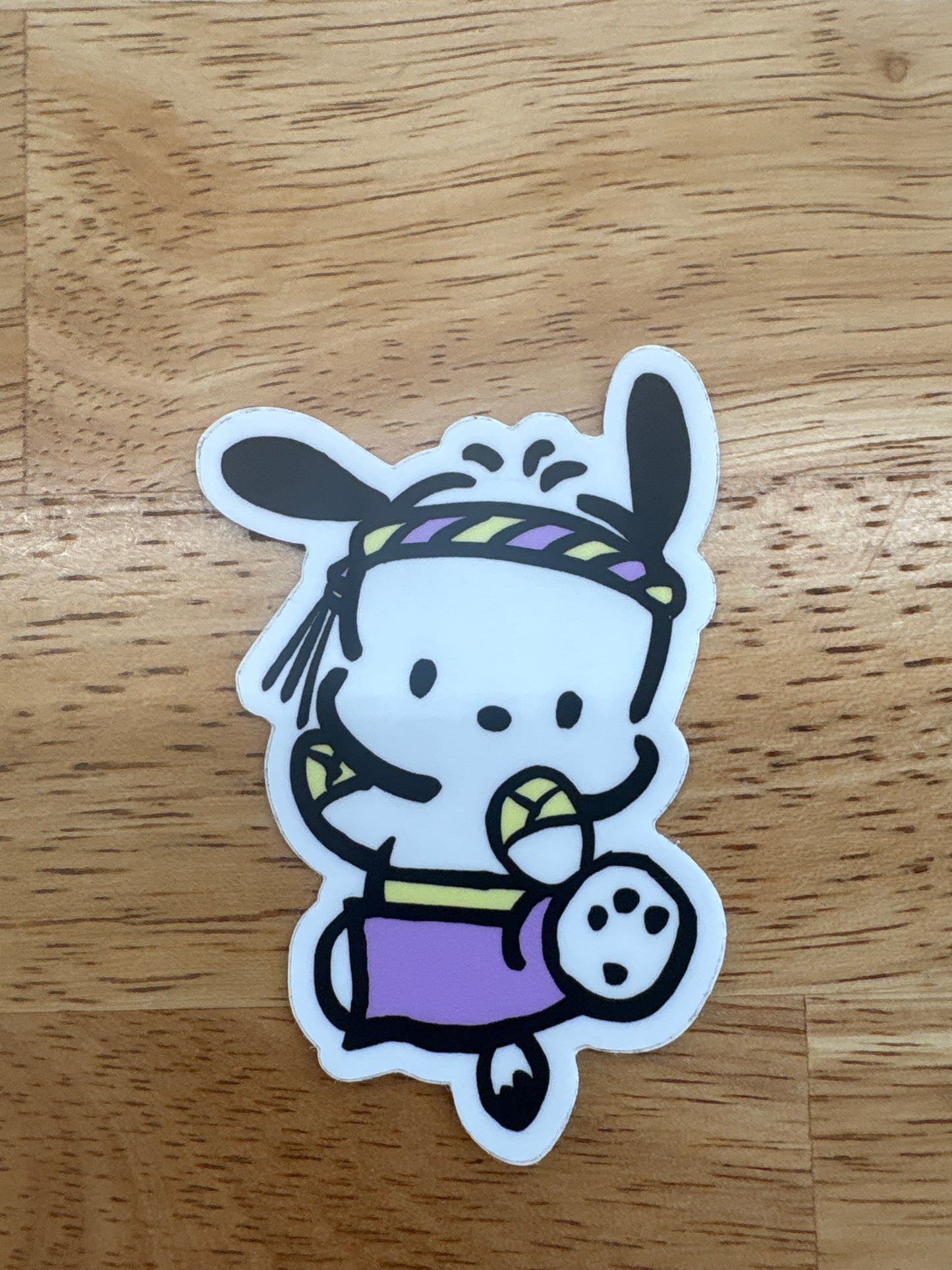 Muay Thai Dog Sticker