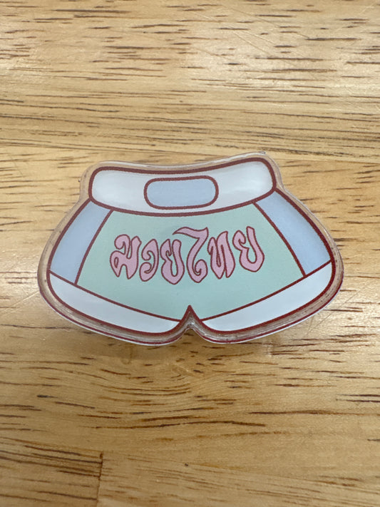 Muay Thai Shorts Button